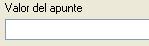 ValorApunte